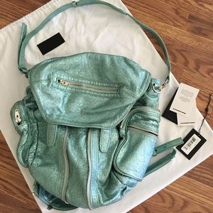Alexander Wang Marti Large Regular Zinc Teal